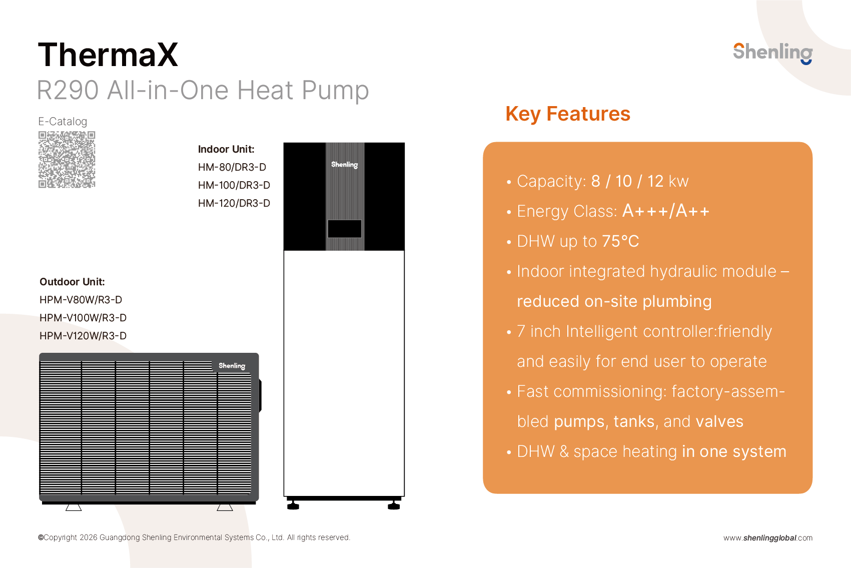 R290 All-in-One Heat Pump